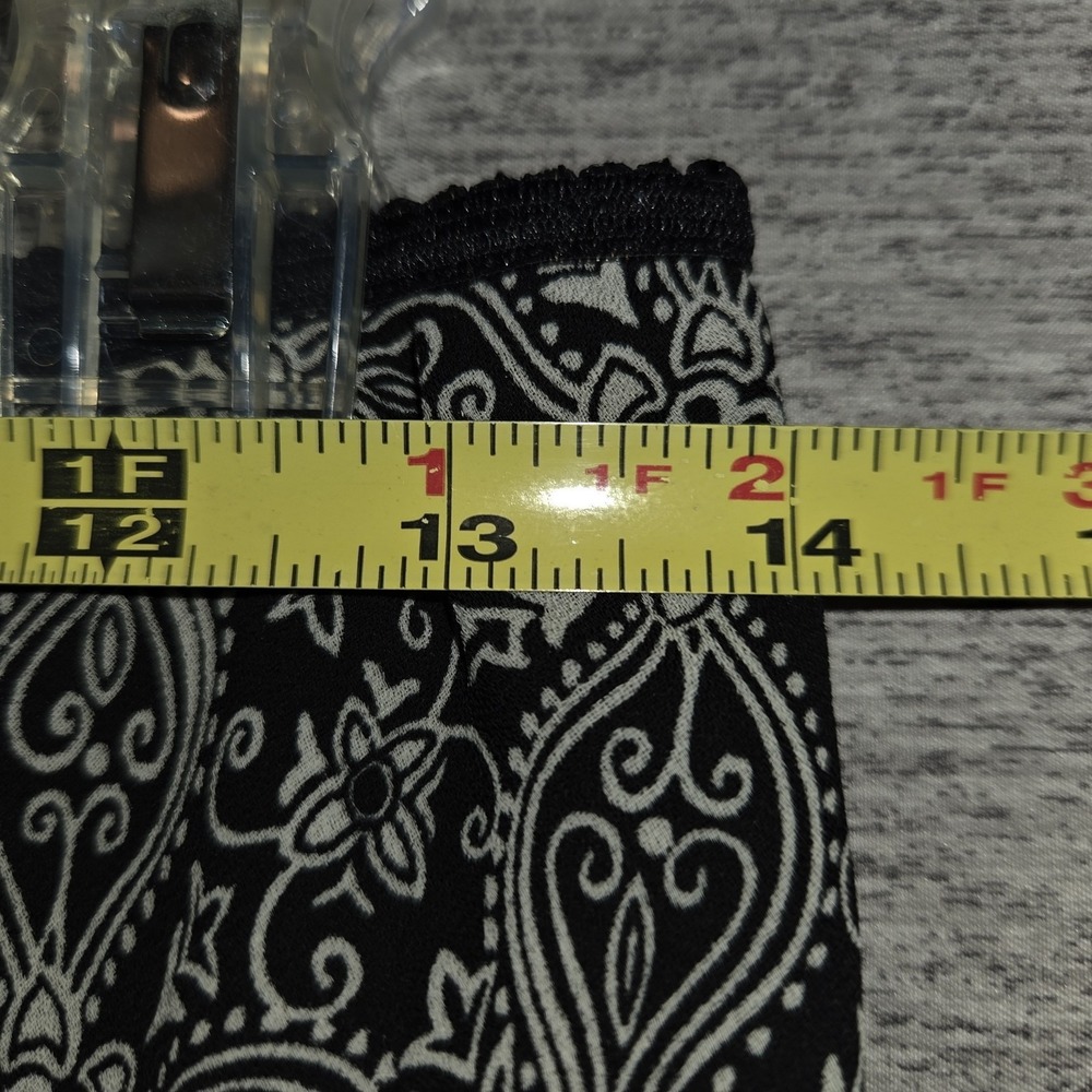 Jonathan Martin‎ Lined Maxi Skirt Black White Women's Size 10 - Picture 4 of 7